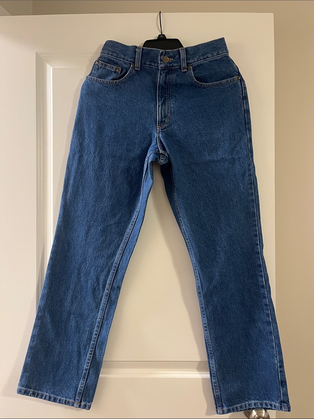 L.L. Bean Women’s Original Fit Blue Straight-Leg Jean